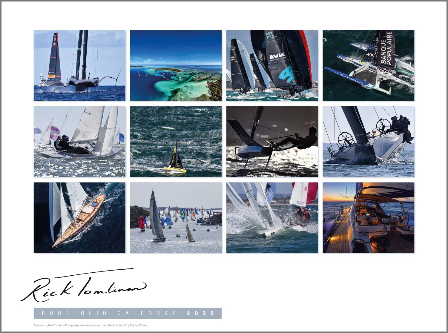 Rick Tomlinson Portfolio Calendar 2025