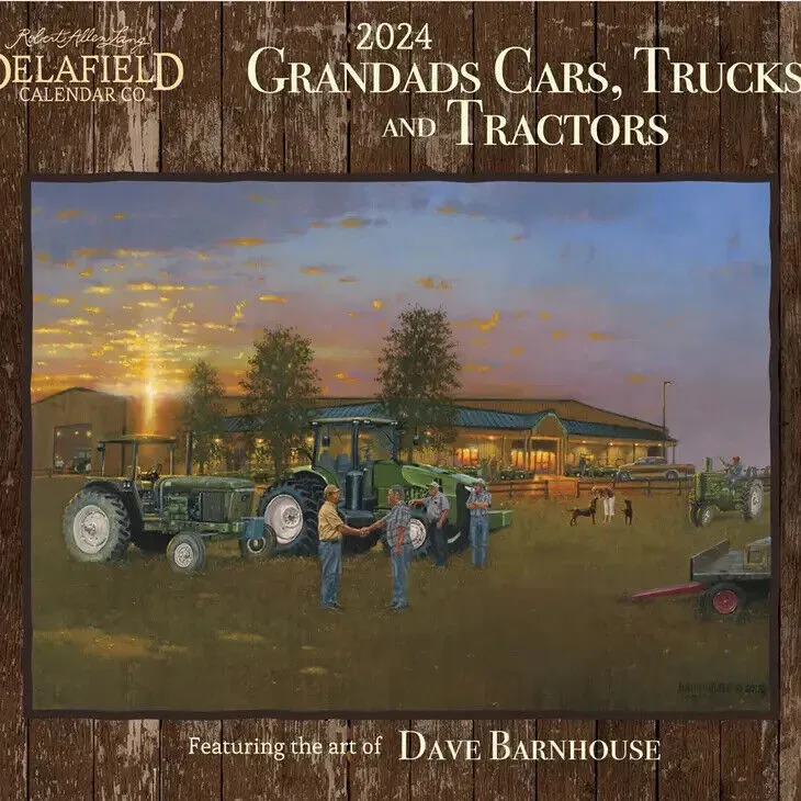 Robert Lang 2024 Granddad's Cars and Trucks Wall Calendar