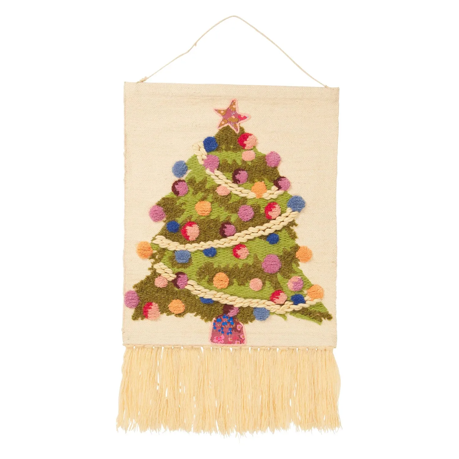 Sage x Clare Maadi Christmas Tree Wall Hanging