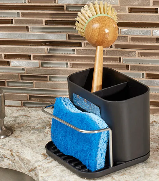 Sink Caddy with Tray - Black