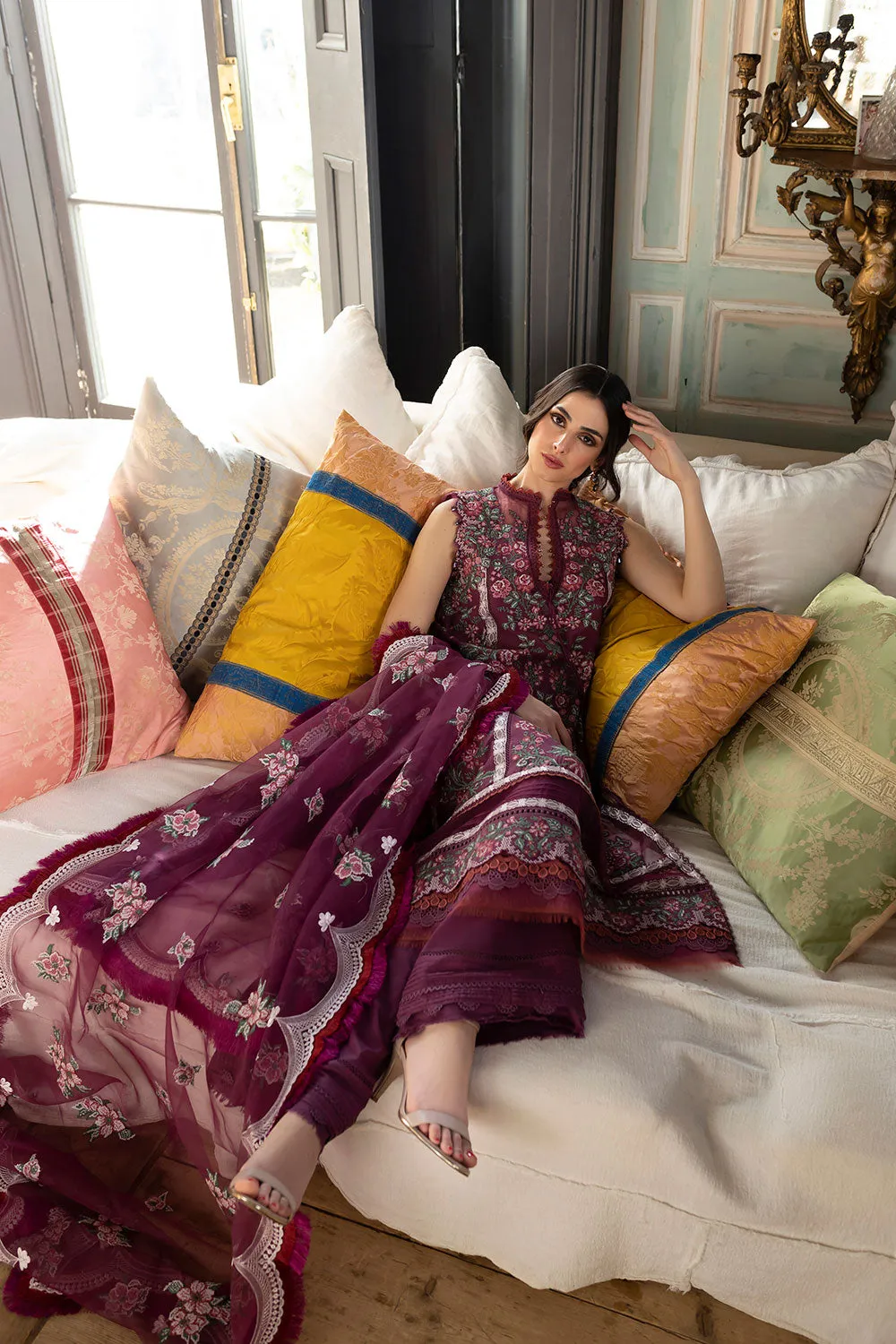 Sobia Nazir Luxury Lawn Collection 2023 – Design 14B