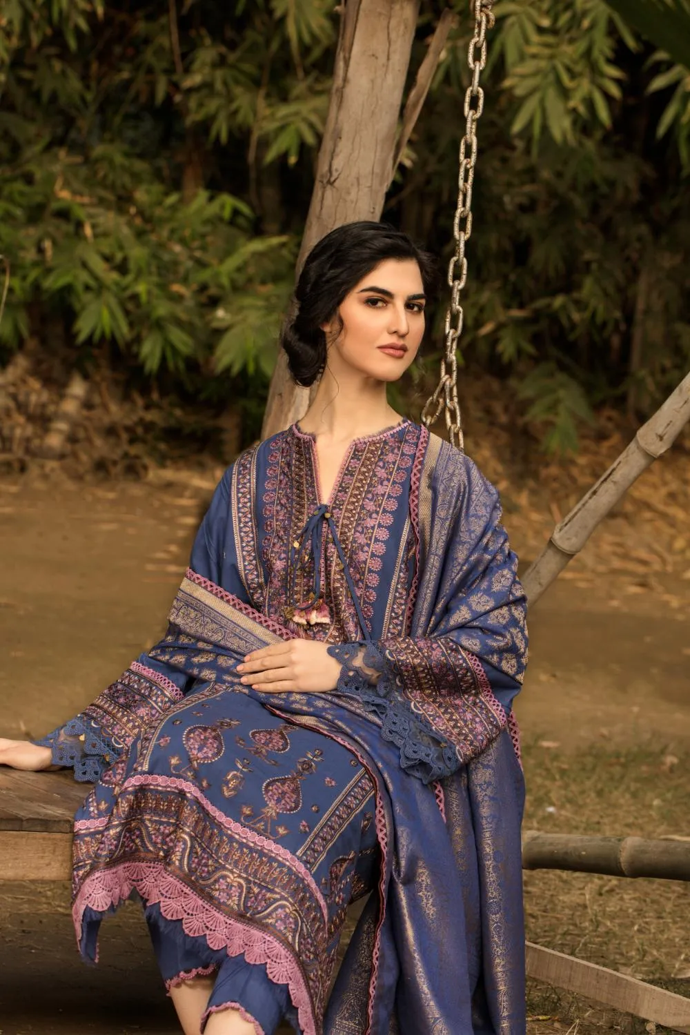 Sobia Nazir Winter Collection (with Shawl) – Design 2B