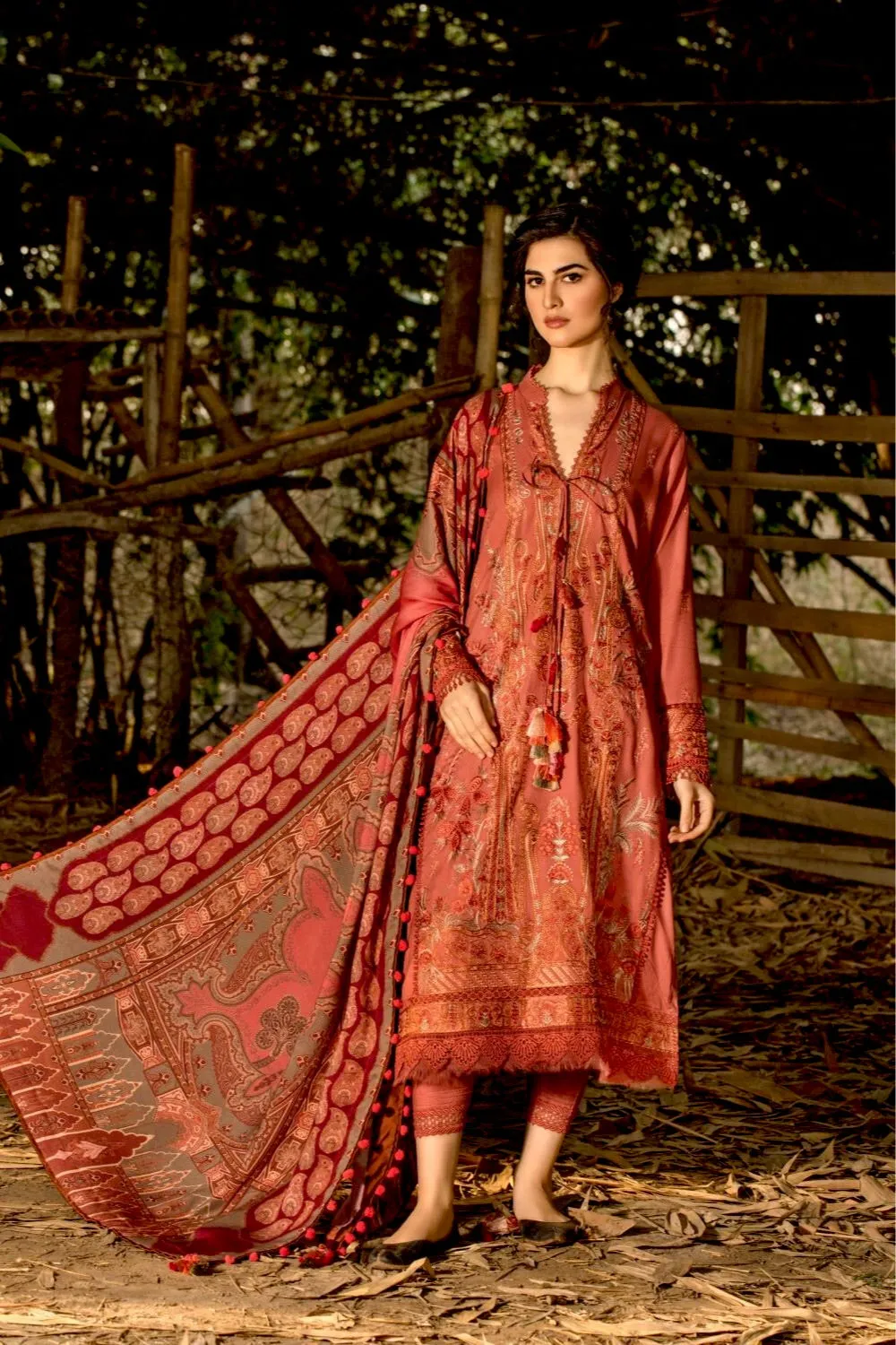 Sobia Nazir Winter Collection (with Shawl) – Design 6B