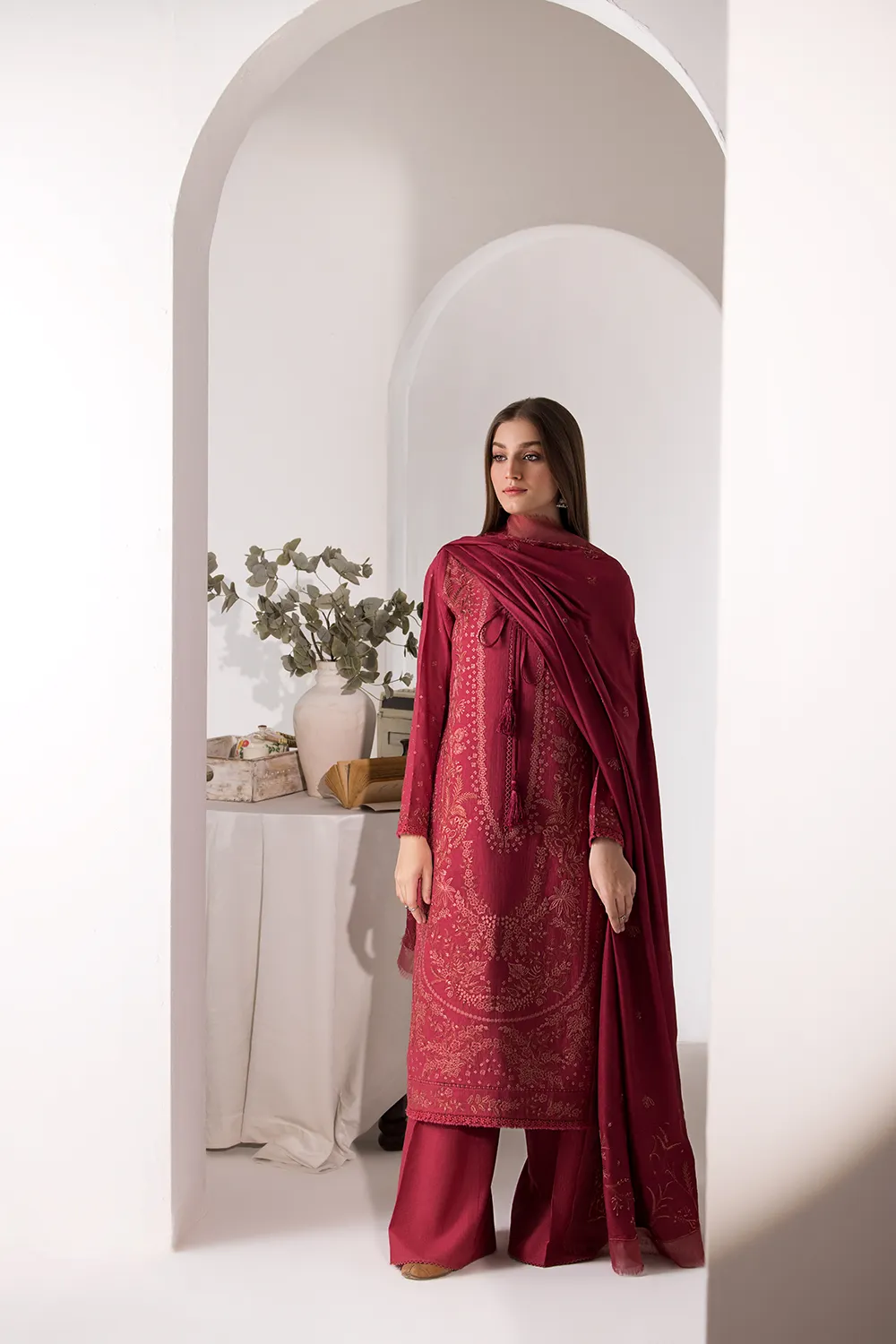 Sobia Nazir Winter with Shawl – Design 6A