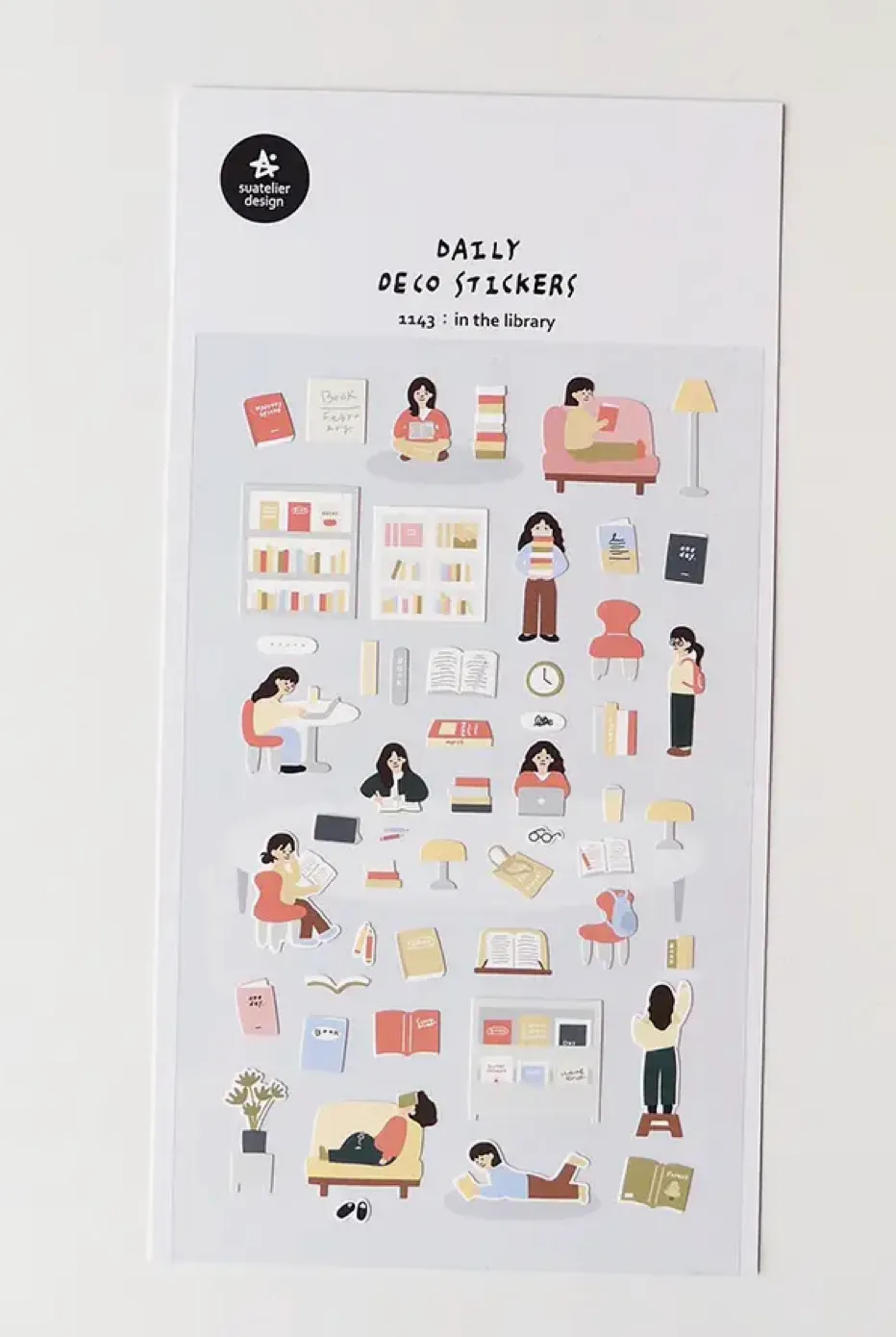 Suatelier Stickers | In The Library | 1143