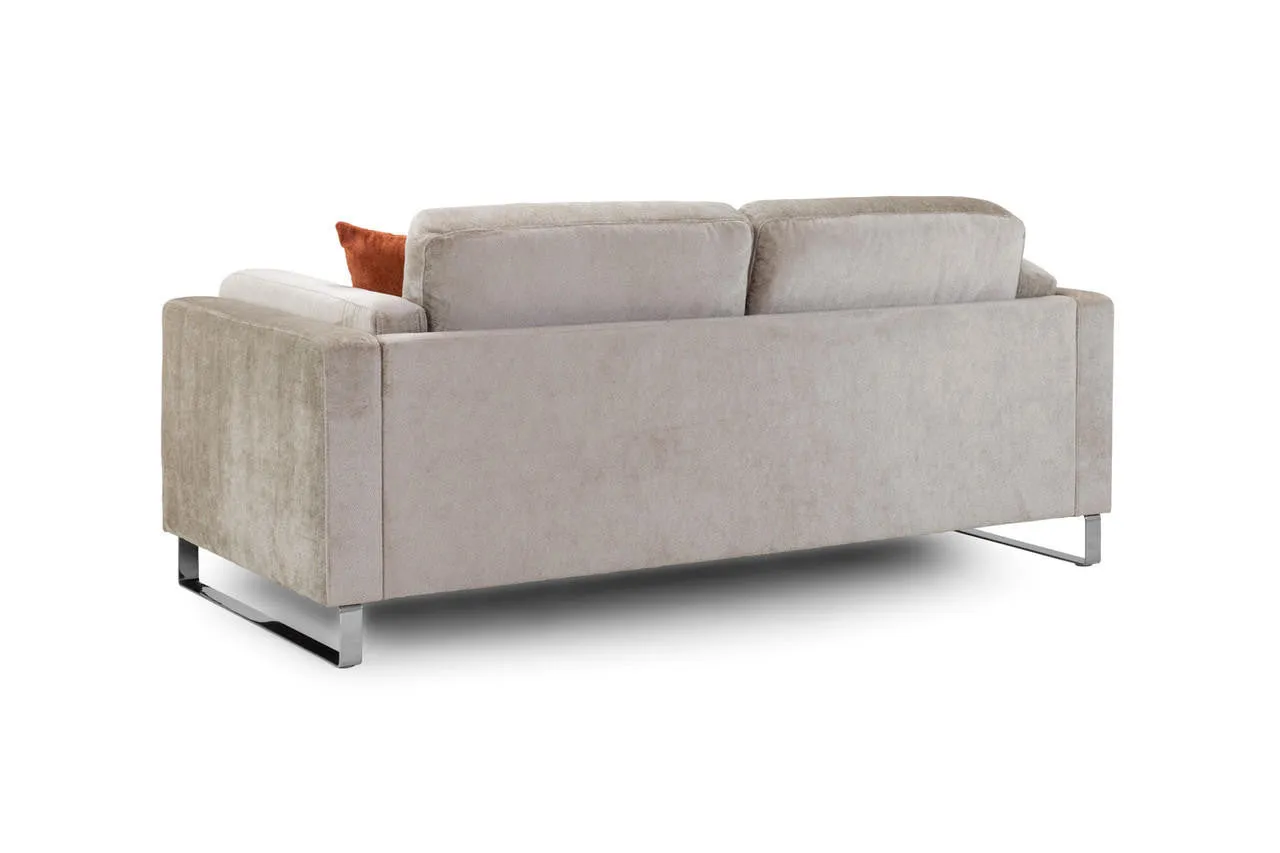 Surrey Sofa - Beige 3 Seater - 212 CM