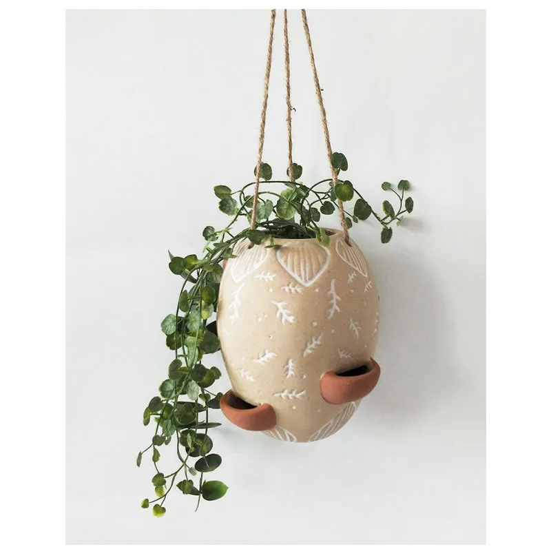 Tara Hanging Planter - Terracotta