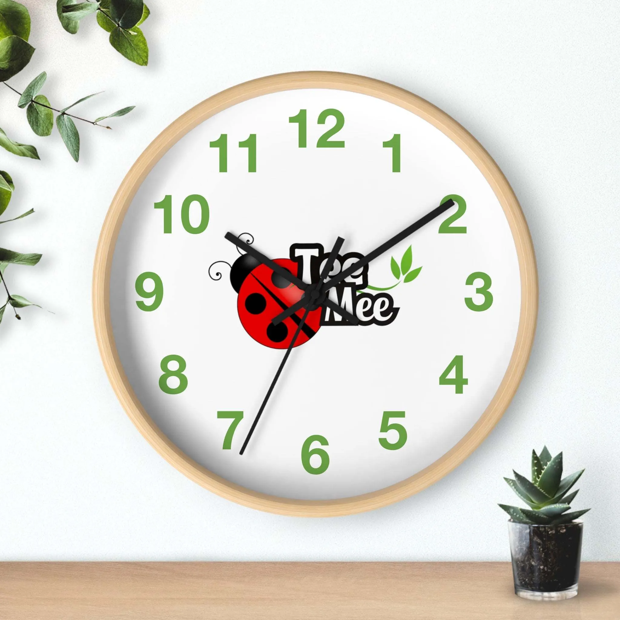 Tee Mee Wall Clock