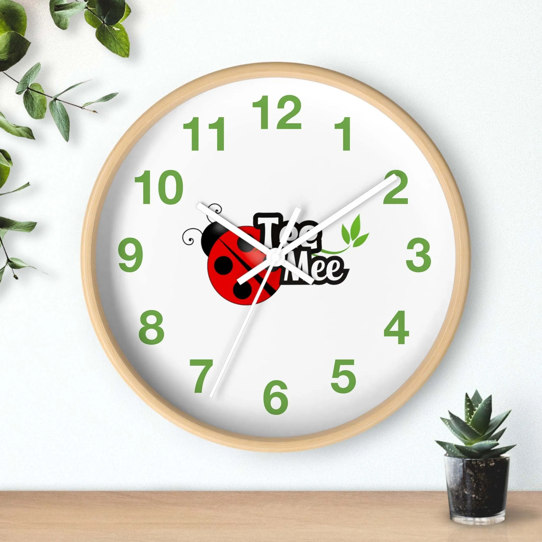 Tee Mee Wall Clock