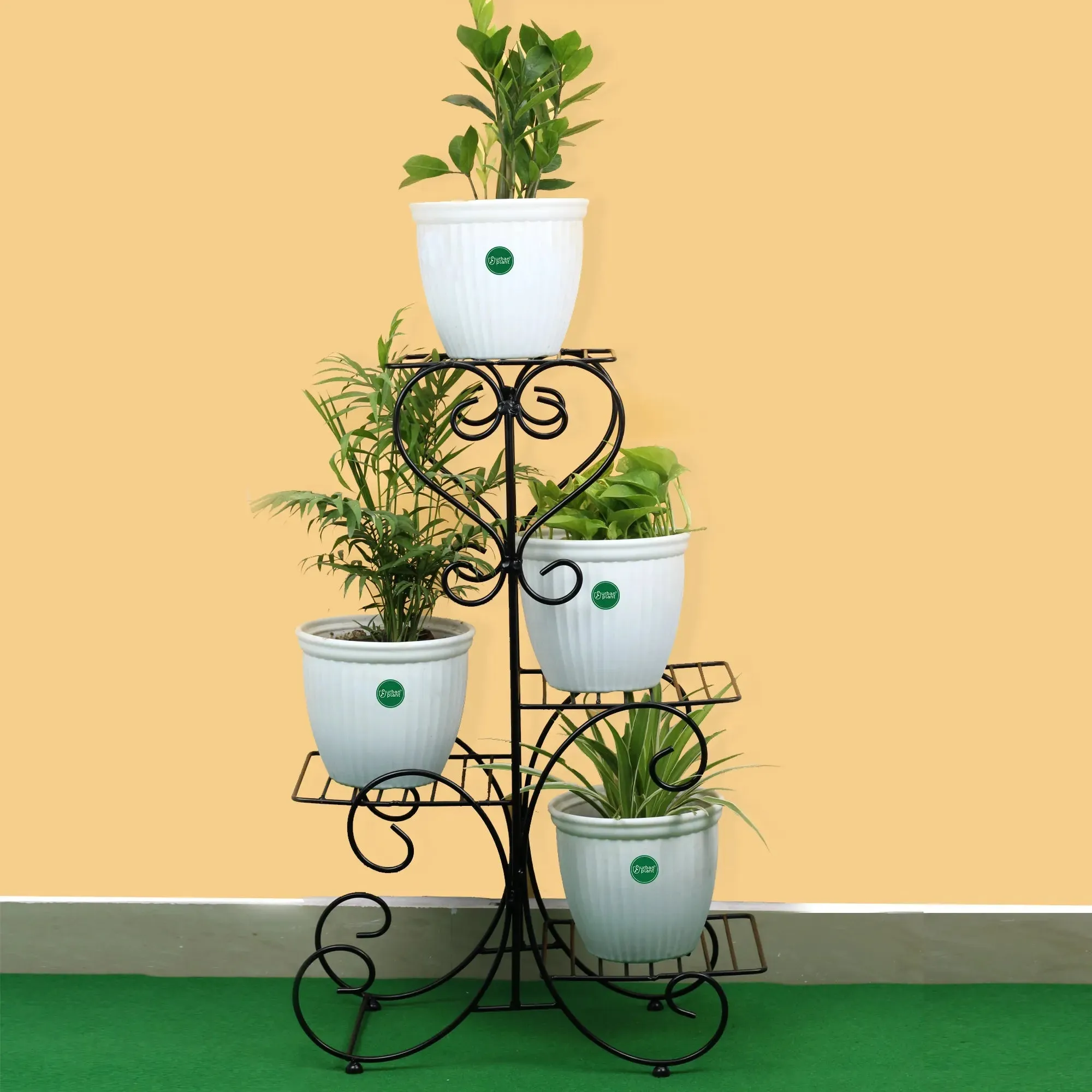 Urban Plant Four Tier Pot Stand for Home Decor