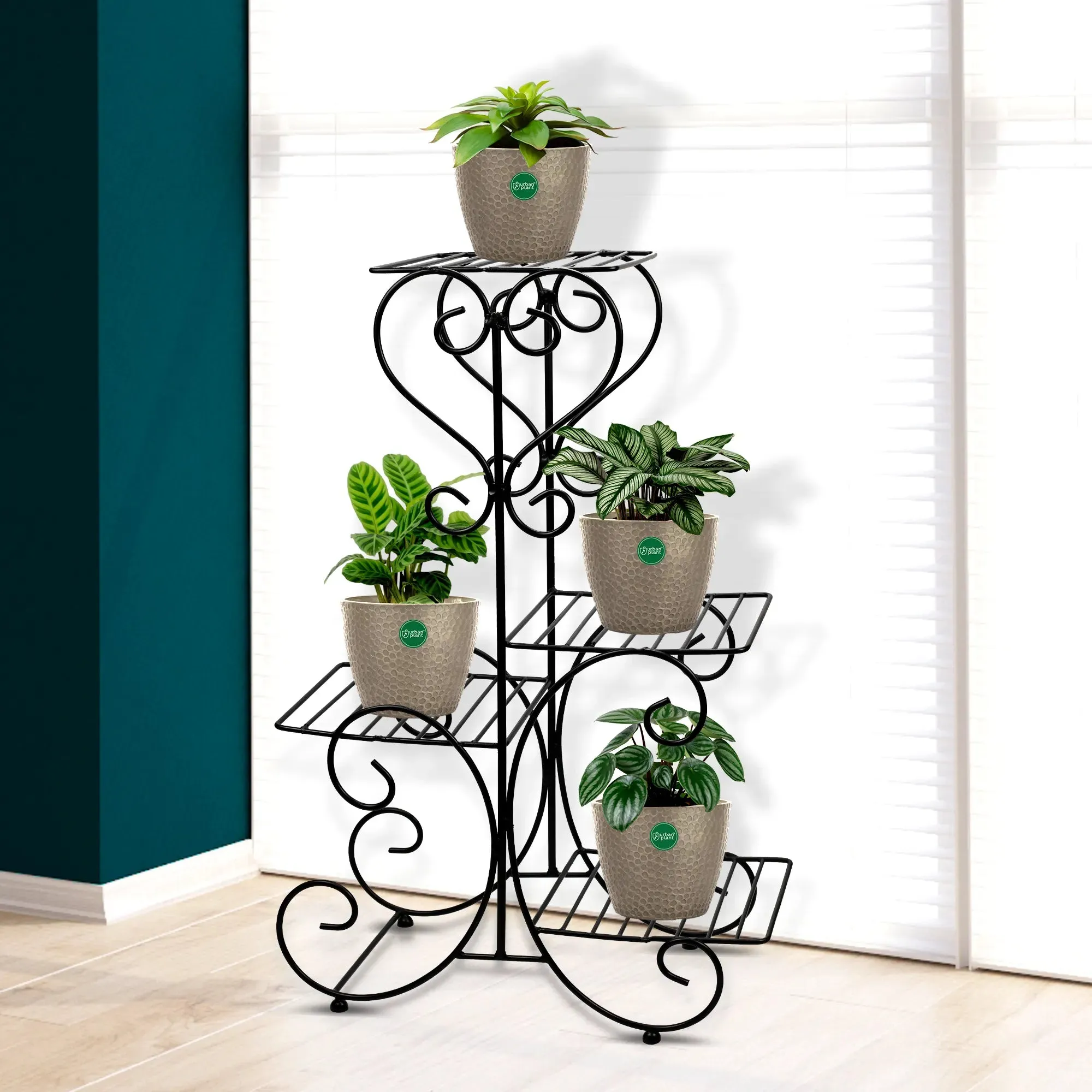 Urban Plant Four Tier Pot Stand for Home Decor